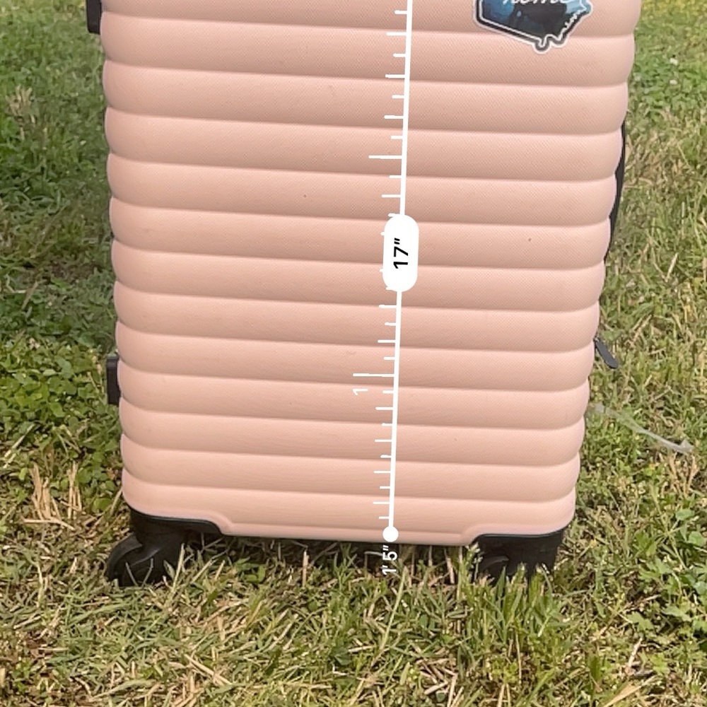 Pink Hardshell Suitcase